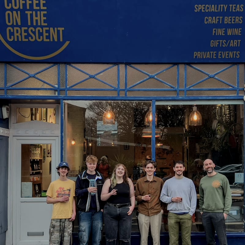 Coffee on the crescent